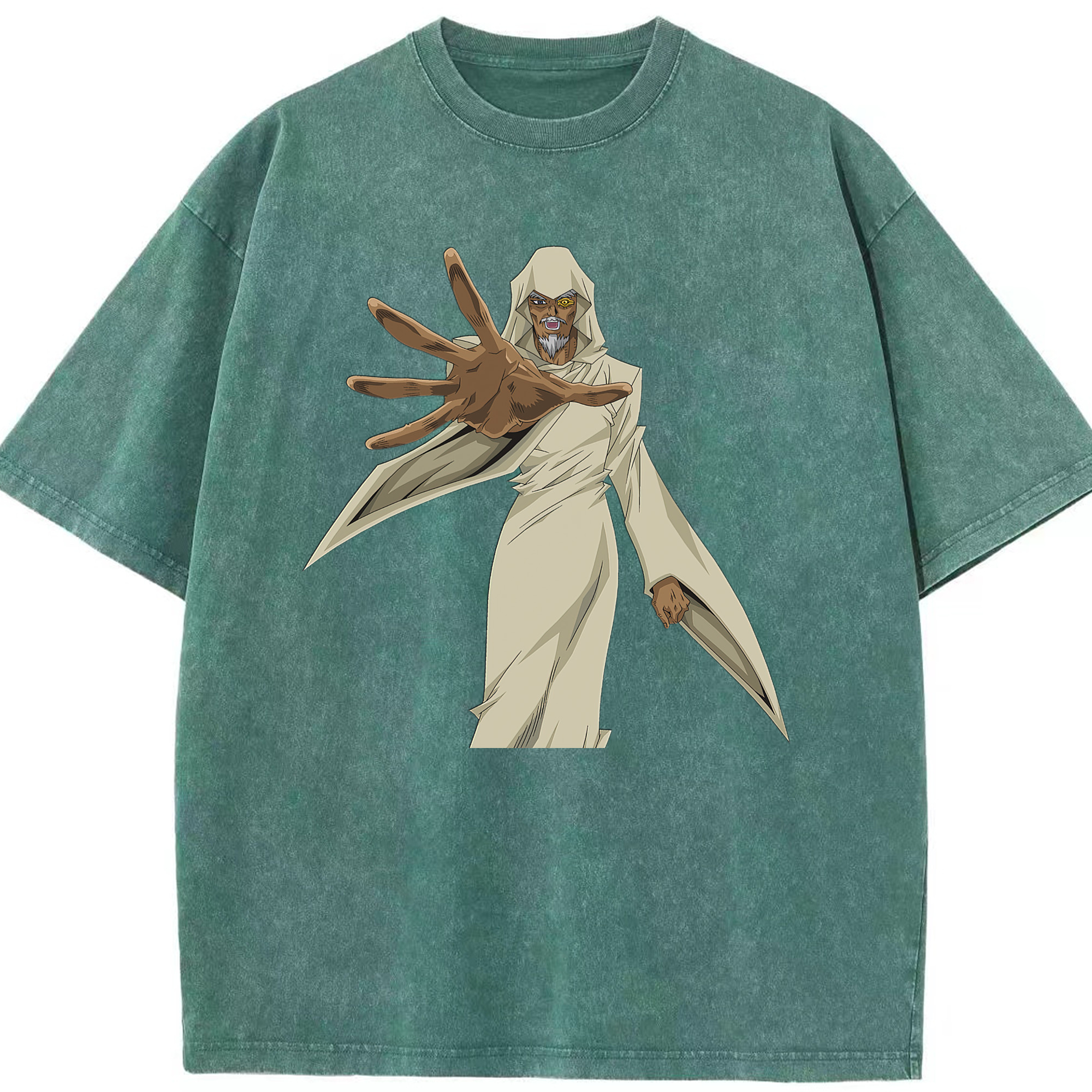 （画像用） 遊☆戯☆王 Yu-Gi-Oh! 綿100% ヴィンテージ風 半袖Tシャツ（フロントプリント）